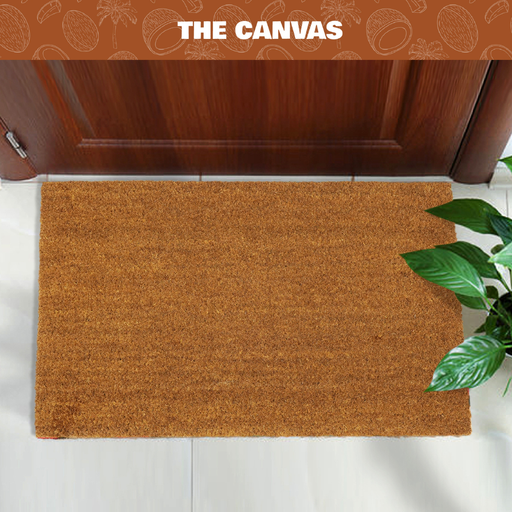 Coco & Coir Doormat The Canvas Natural