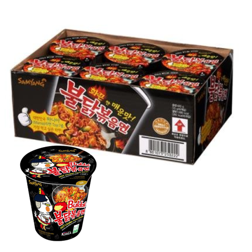 Samyang Buldak hot chicken ramen noodles original bowl 70g x 6