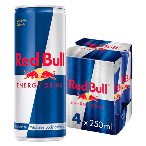 Red Bull Energy Drink 250ml 4 Pack