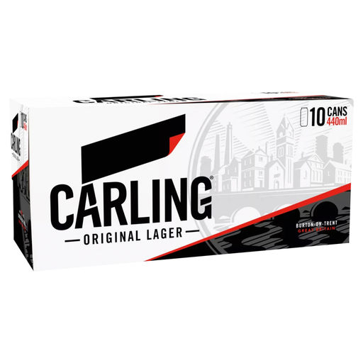 CARLING Original Lager Beer 10 x 440ml