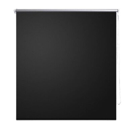 VidaXL Blackout Roller Blind - 160 x 230cm, Black