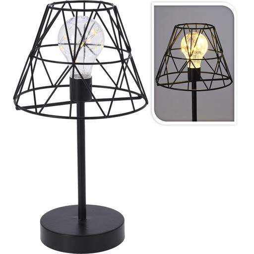 Lampe de table en métal 17 Stories style simple