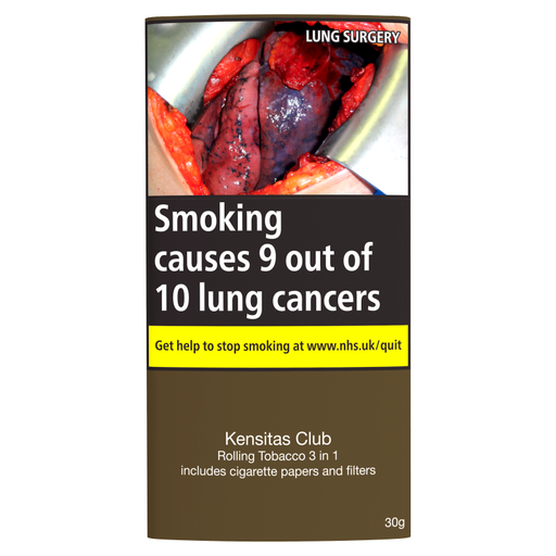 Kensitas Club 30g Includes Papers & Filters