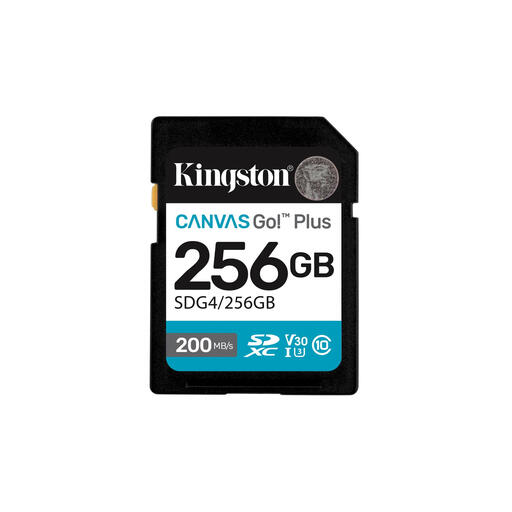 Kingston Technology Canvas Go! Plus 256GB SDXC
