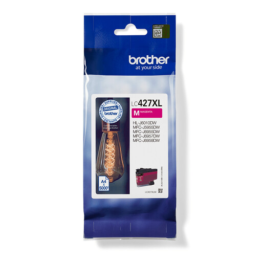 Brother LC427XLM Ink Cartridge 1 pc Original Magenta