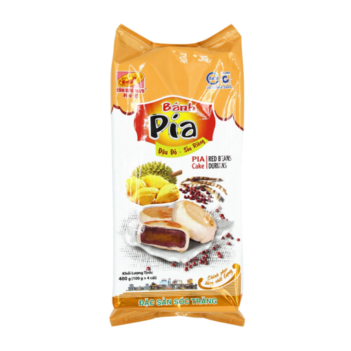 Tan Hue Vien Vegetarian Pia Cake Red Bean - Durian