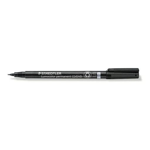STAEDTLER Lumocolor Permanent CD/DVD Marker - Superfine 0.4mm