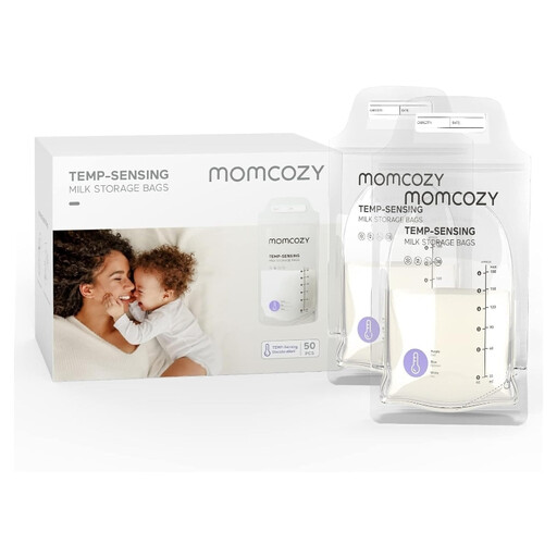 Momcozy Breast Milk Storage Bags - 50 Count