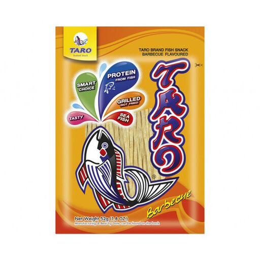 Taro BBQ Fish Snack 52g