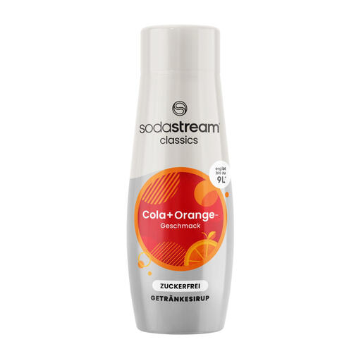 SodaStream Sirup Cola + Orange ohne Zucker 440 ml