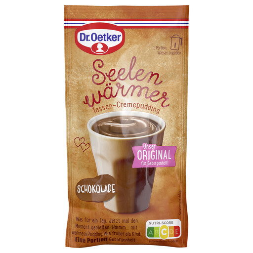 Dr. Oetker Soulwarmer Mug Cream Pudding Chocolate