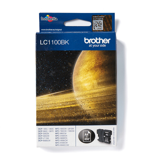 Brother LC1100BK Ink Cartridge 1pc Original Black