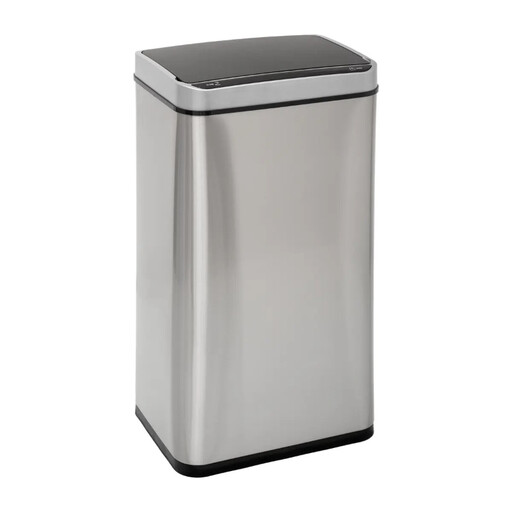 5five Sensor rectangular stainless steel automatic bin 40 l