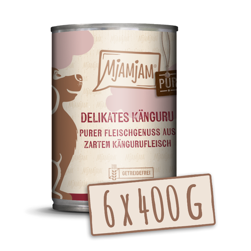 MjAMjAM - Kangaroo Wet Dog Food
