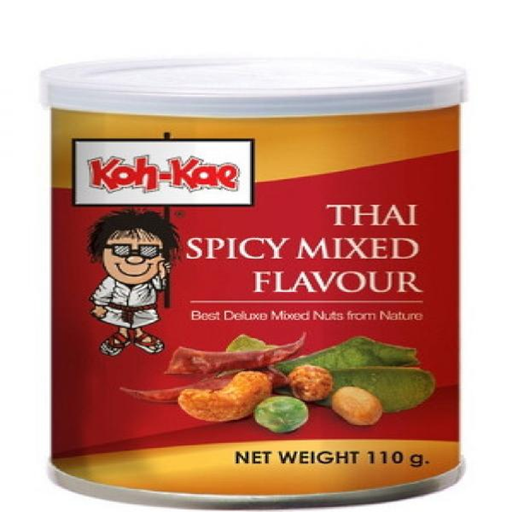 Koh-Kae Coated Peanuts Thai Mix Spicy 110g