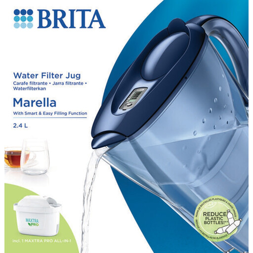 BRITA 碧然德 Marella Blue 滤水壶 2.4L