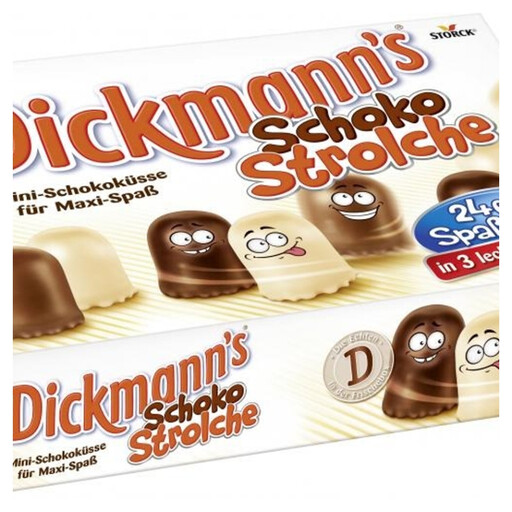 Dickmann's Mini Chocolate Trio Foam Kisses in their packaging