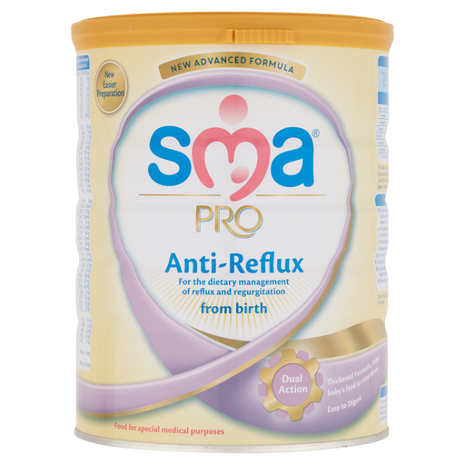 SMA Pro Anti-Reflux Baby Milk Powder With Special Formula From Birth 800g