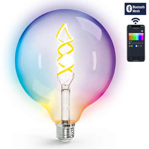 Aigostar Bluetooth Mesh Smart Filament Bulb G125