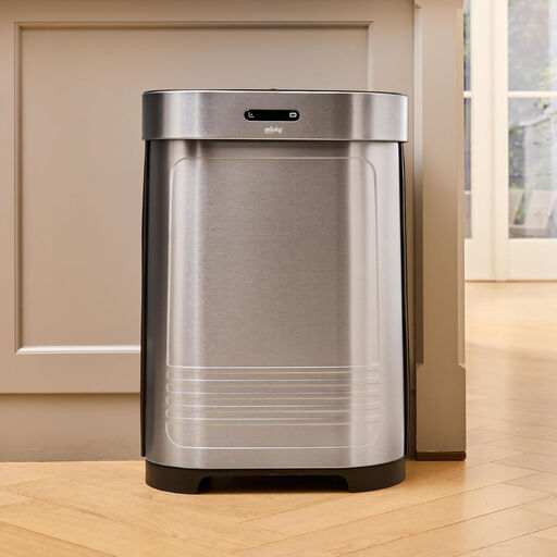 Minky 55L Stainless Steel Automatic Motion Sensor Kitchen Bin