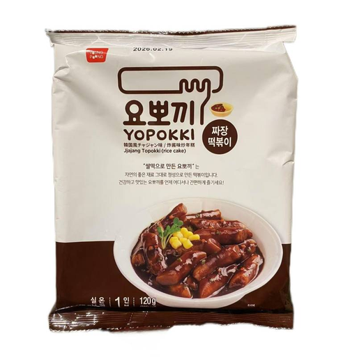 Yopokki rice cake, Jjajang flavor 120g