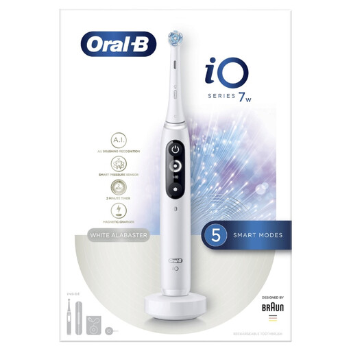 ORAL-B iO Series 7 White Alabaster - Electric Toothbrush