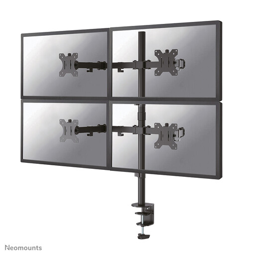 Bras d'écran Neomounts FPMA-D550D4BLACK pour 4 écrans