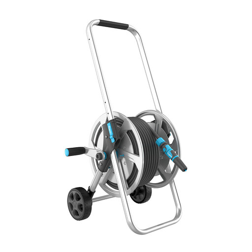Flopro Metal HD Hose Cart Set with Everyday Hose 50m