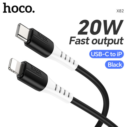 HOCO X82 PD 20W USB-C to Lightning Charging Cable