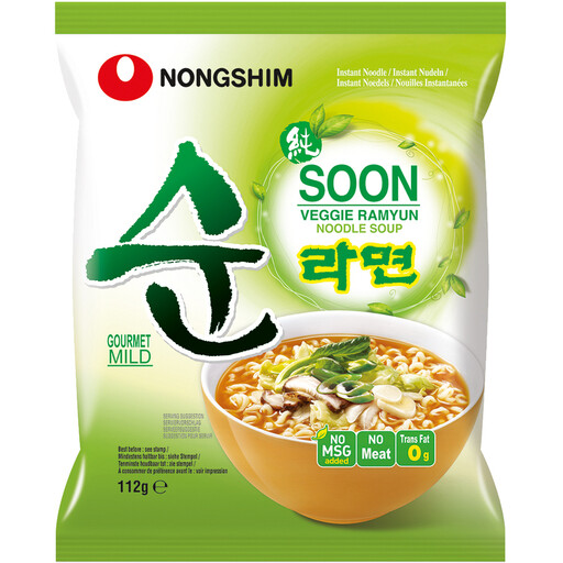 NongShim Soon Veggie Ramyun