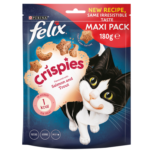 Felix Crispies Treats Flavoured with Salmon and Trout