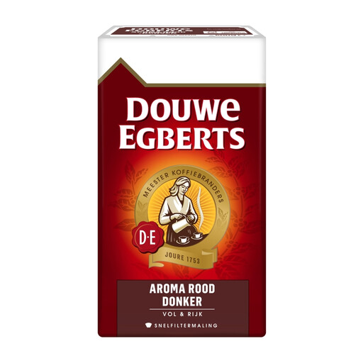 Douwe Egberts Aroma Rood Donker Ground Coffee - 500 g