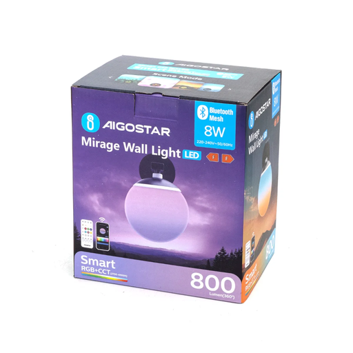 Aigostar Cloud Wall Light mounted on a wall