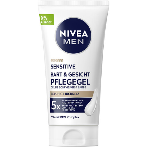 NIVEA MEN Sensitive Beard & Face Care Gel