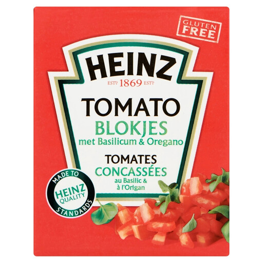 Heinz Diced Tomatoes with Basil