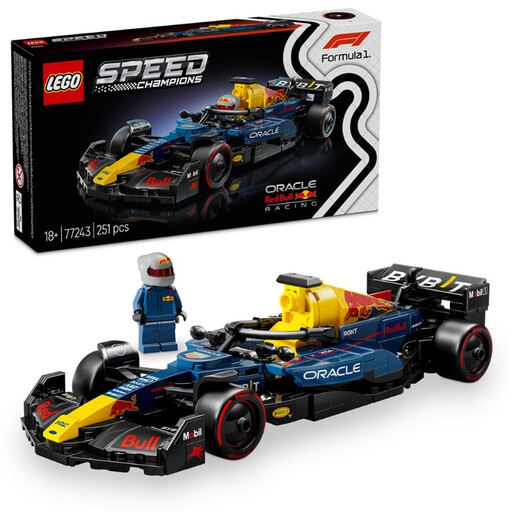 LEGO Speed Champions 77243 Oracle Red Bull Racing RB20 F1 Race Car