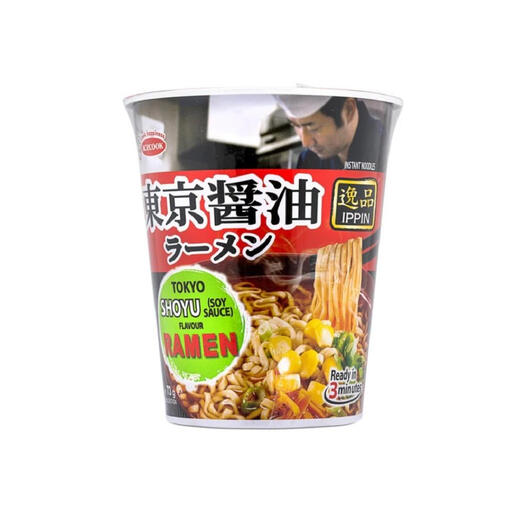 Acecook Ippin Instant Ramen Cup Tokyo Shoyu Flavour 73g