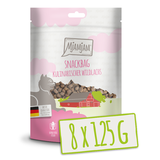 MjAMjAM Snackbag with wild salmon