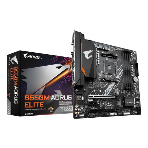 GIGABYTE B550M AORUS ELITE 主板