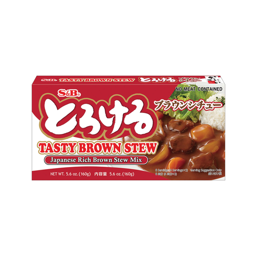 S&B Tasty Brown Stew Mix 160g