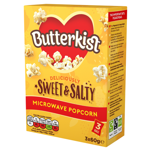 Butterkist Sweet & Salted Microwave Popcorn