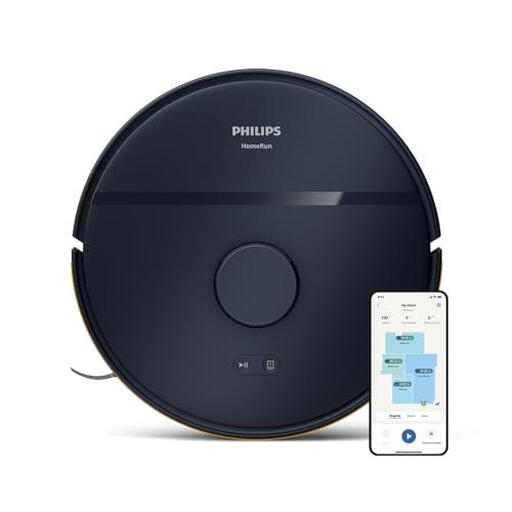 Philips XU2000/10 robot vacuum, dark blue