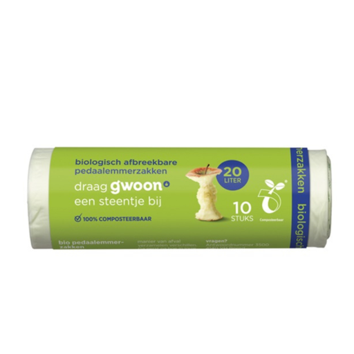 G'woon Bio Pedaalemmerzakken 10L