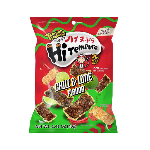 Taokaenoi Tempura Nori Chili Lime Flavor - 40 g