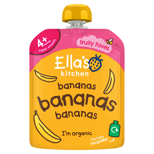 Ella's Kitchen Bananas single-fruit pouch