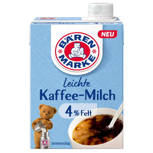 B?renmarke Leichte Kaffee-Milch 4% Fett