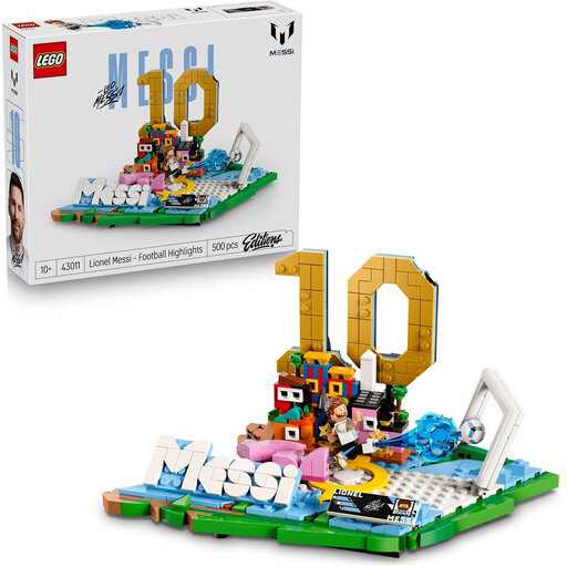 LEGO Editions Football 43011 Lionel Messi – Soccer Highlights