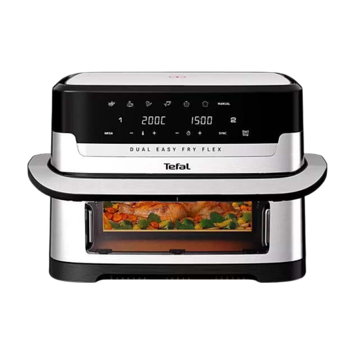 Tefal EY922D Easy Fry Air Fryer - 6.2L Capacity - 1700W Power - XXL Family Size - 9 Cooking Presets - Digital Display