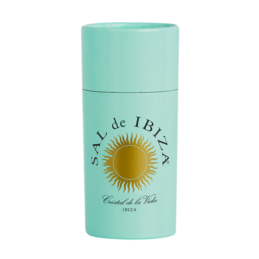 Sel de table Granito d'Ibiza dans un carton verseur