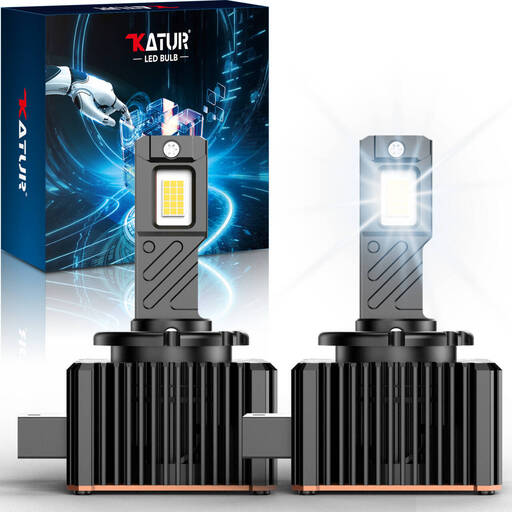 KATUR D1S D1R LED Bulbs 800% Brightness